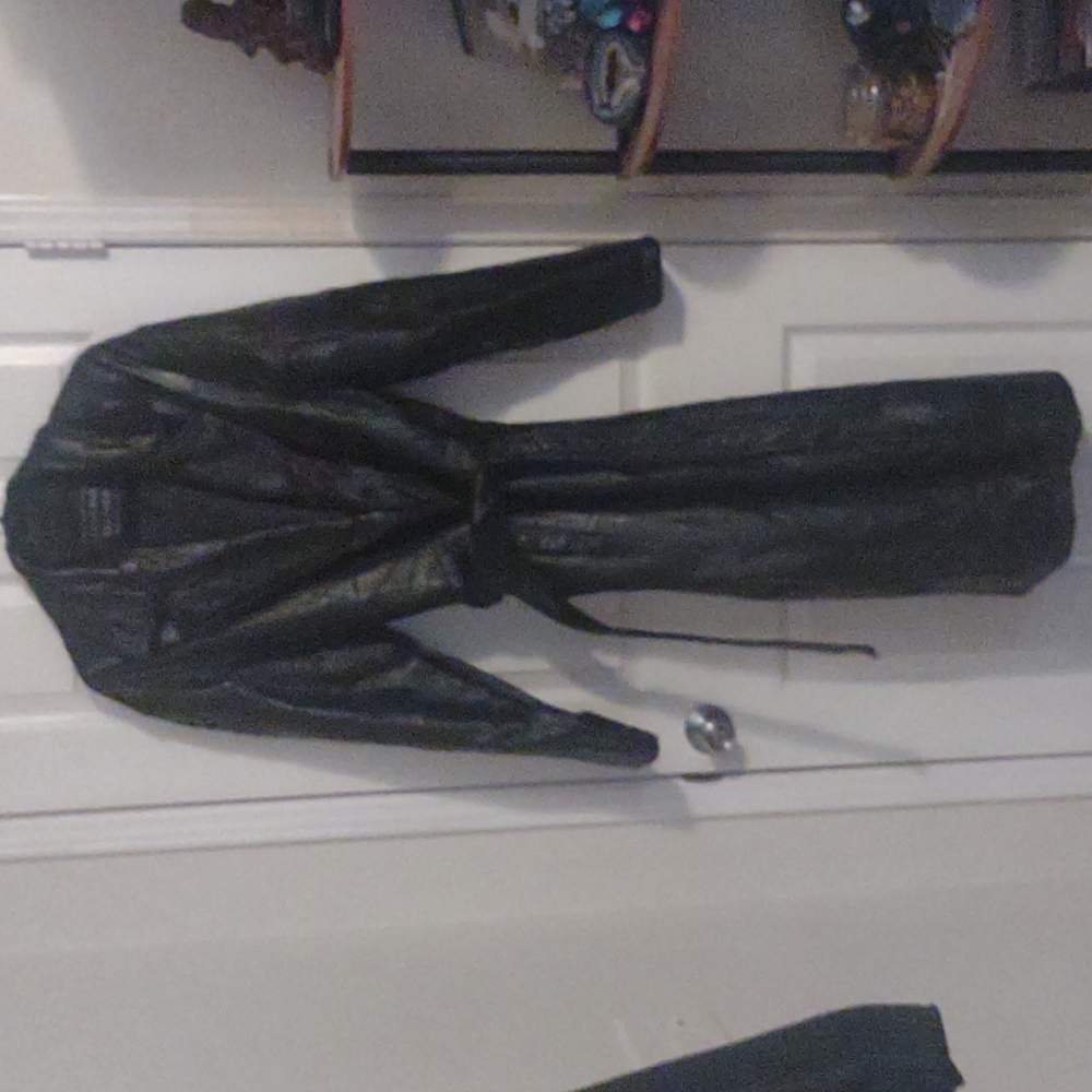 Leather Trench Coat
